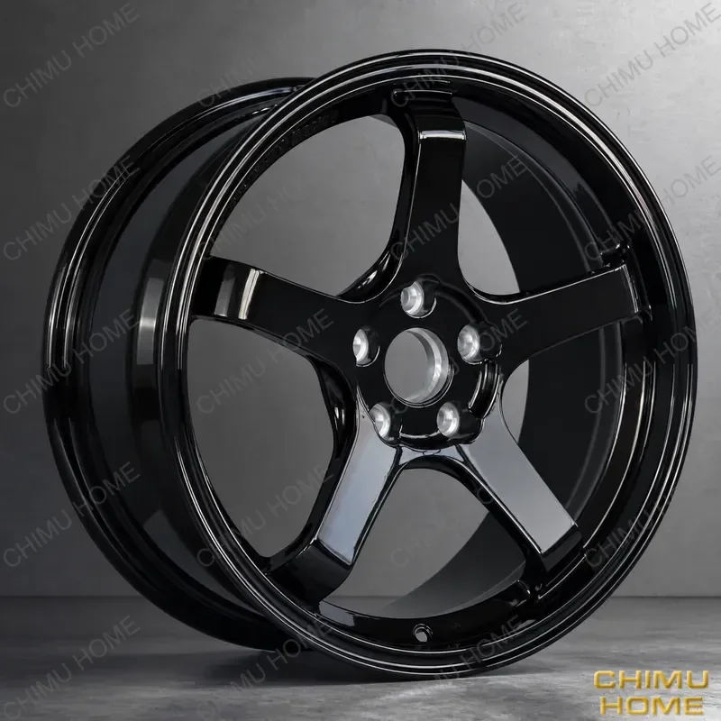【CHIMU HOME】18-20 Inch Matte Black Forged Wheel Rims 5x112 5x114.3 for High Performance Passenger Car