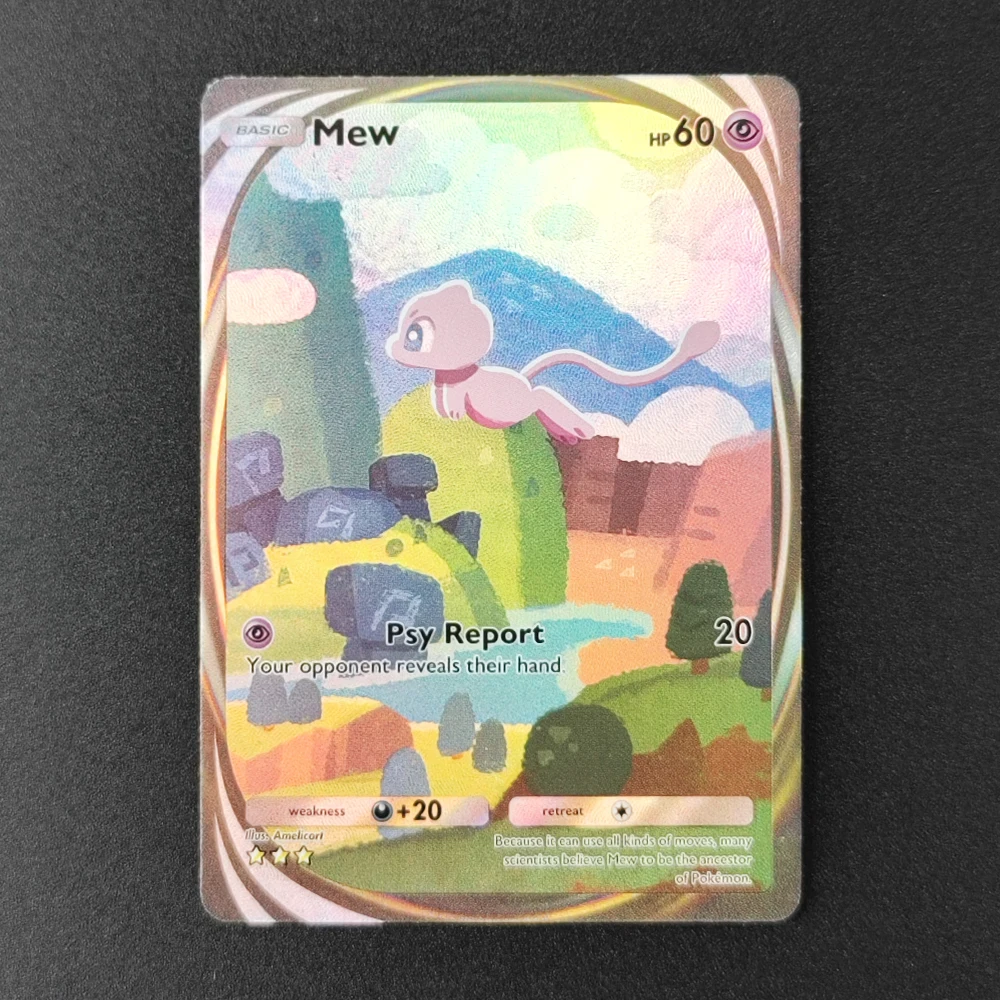 การ์ดสะสมโปเกมอน 9 ชิ้น ชุดพิเศษ พิกะจู ปาล์เกีย มิว ไดอัลก้า เซเลบี EX อีวุย อาร์ซิว มิวทู การ์ดเกมคลาสสิก อนิเมะ ของขวัญ ของเล่น