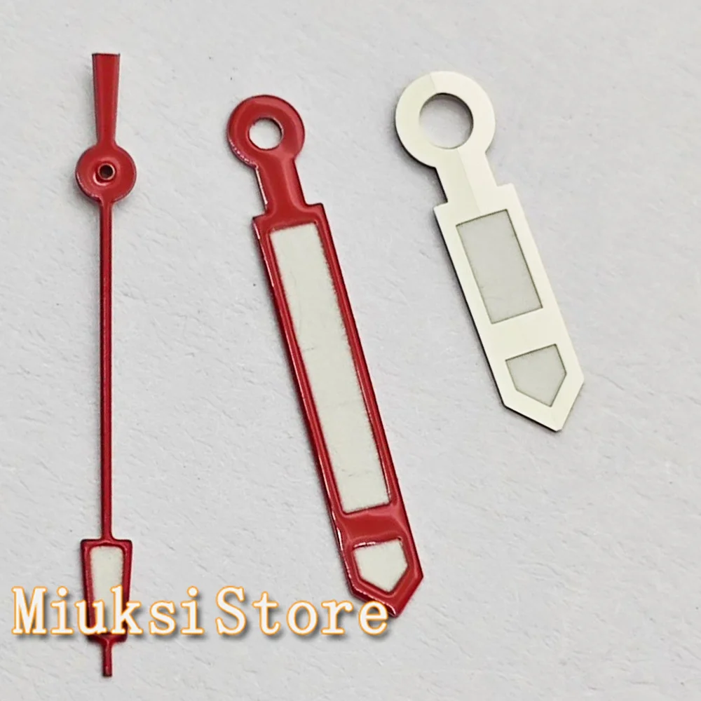 NH35 ساعة فضية الأيدي الخضراء مضيئة صالح NH35 NH36 ETA2824 2836 PT5000 Miyota82-DG ساعة يد تعمل بالحركة اكسسوارات أجزاء #4