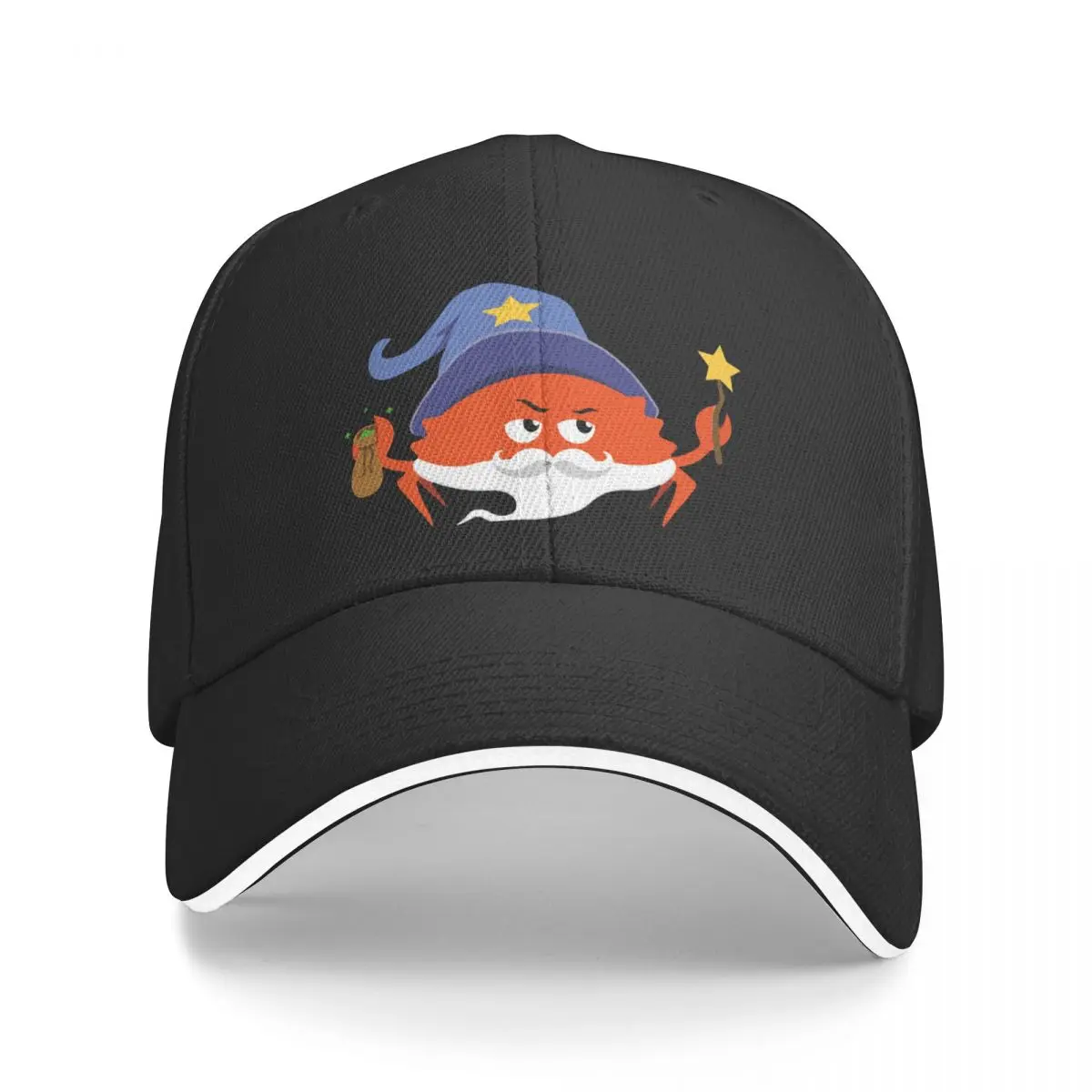 Rust Programming Language - Ferris the Wizard Baseball Cap summer hat Golf Wear Sun Hat For Children Woman Hats Men's