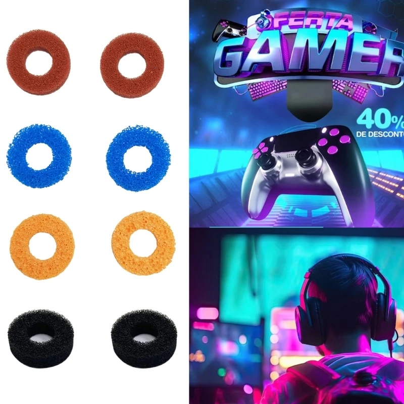 Wear Resistant Silicone Control Rings Fit For Console Gamepads Gamepad Joystick