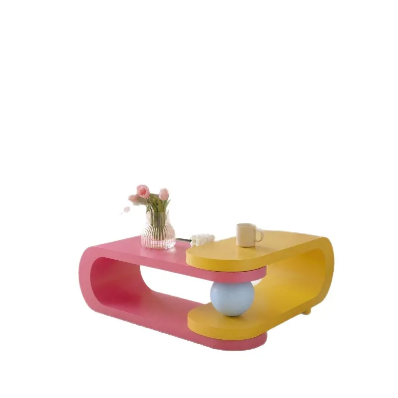 Cream dopamine home coffee table home living room combination corner coffee table modern original high-end small table