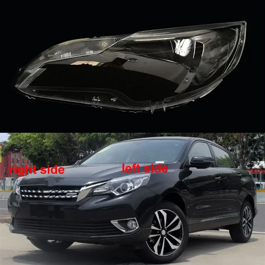 

For Nissan Venucia T90 2017 2018 2019 Headlamp Housing Transparent Mask Cover Headlight Shell Plexiglass Replace Original Lens