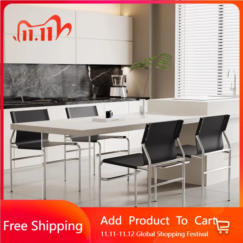 

Italian Minimalist Dining Chairs European Designer Modern Vintage Dining Chairs Trendy Lazy Sedie Sala Da Pranzo Furniture