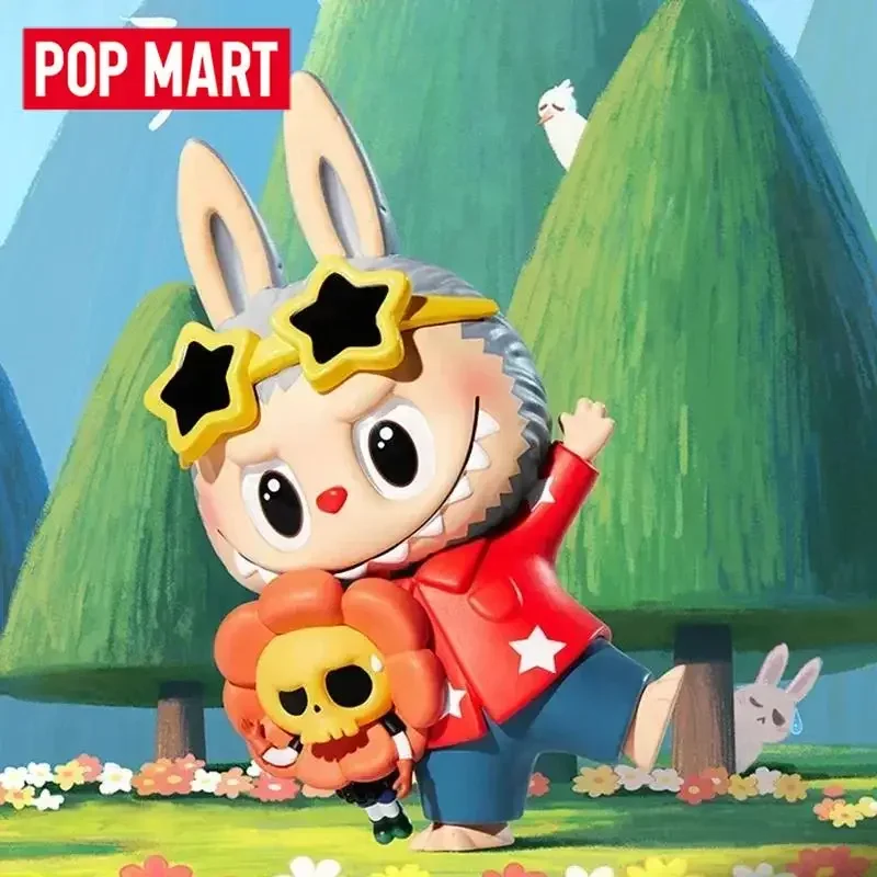 

POP MART Hand In Hand Series слепая коробка, сумка для догадок, украшение для рабочего стола, милая модель, подарок для девочек, игрушки в стиле аниме