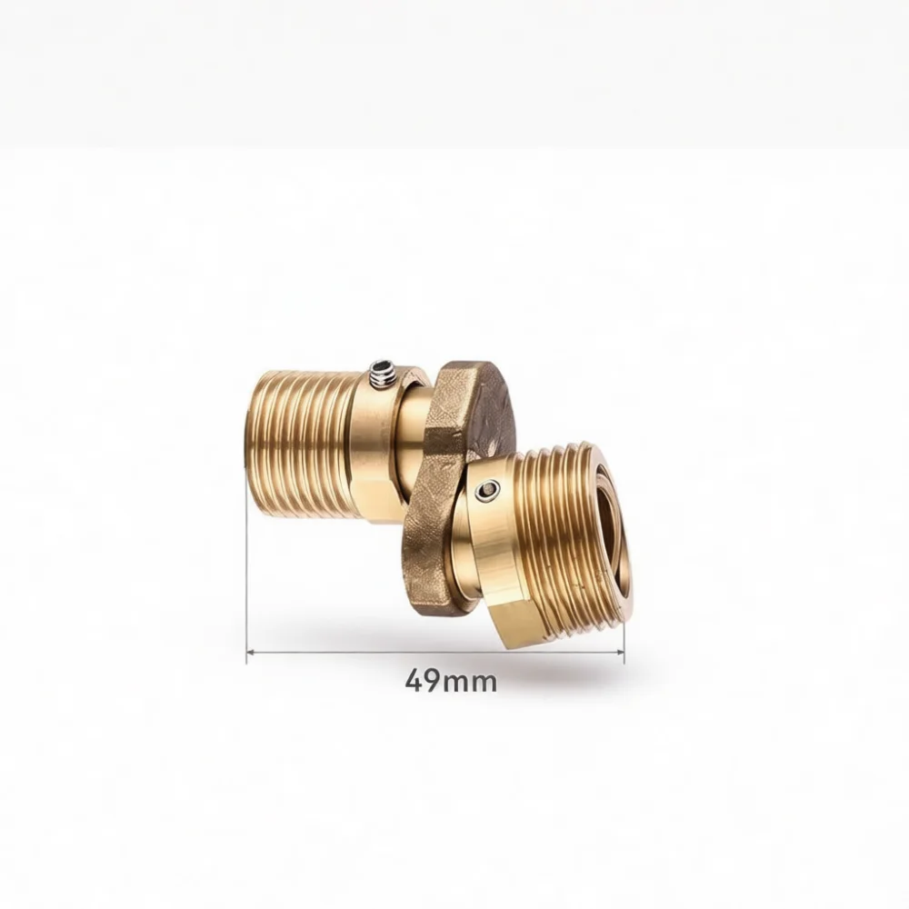Bathroom Shower Faucet Adapter Universal Brass Curved Foot Adjustable Angle Connector Plumbing Pipe Fitting Hardware Fix Tool