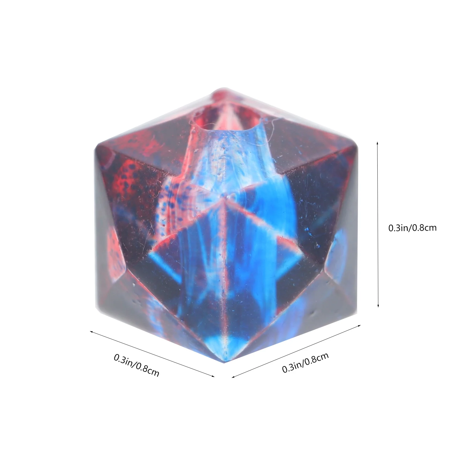 200개 스프레이 페인트 비즈 액세서리 기하학적 모양 아크릴 비즈 DIY 쥬얼리 공예 프로젝트 팔찌 목걸이용