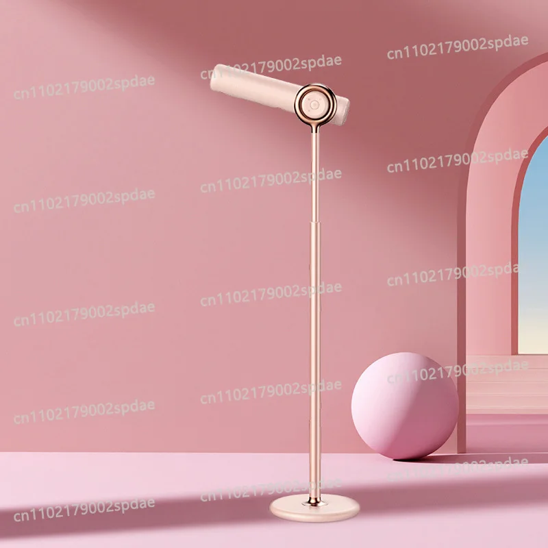 Vertical hair dryer, household high-power hair dryer, negative folding standing double air outlet hair dryer