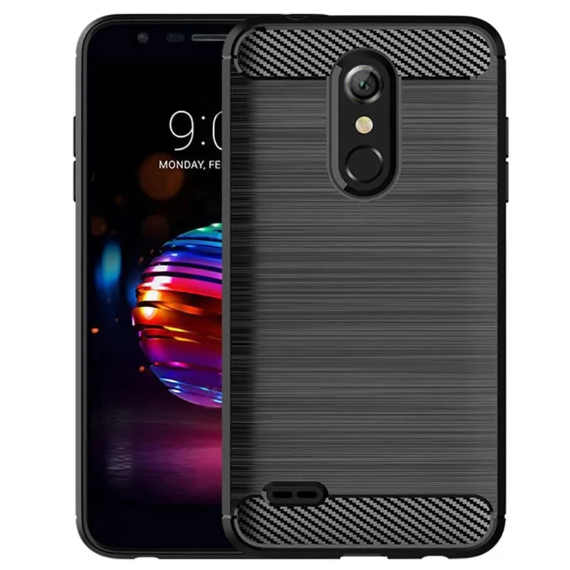 For LG X4 Plus x4+ lgx4 k30 Phoenix Plus Soft Silicone Case Luxury Phone Cover for lg k10 k11 plus 2018 Shockproof Matte Cases