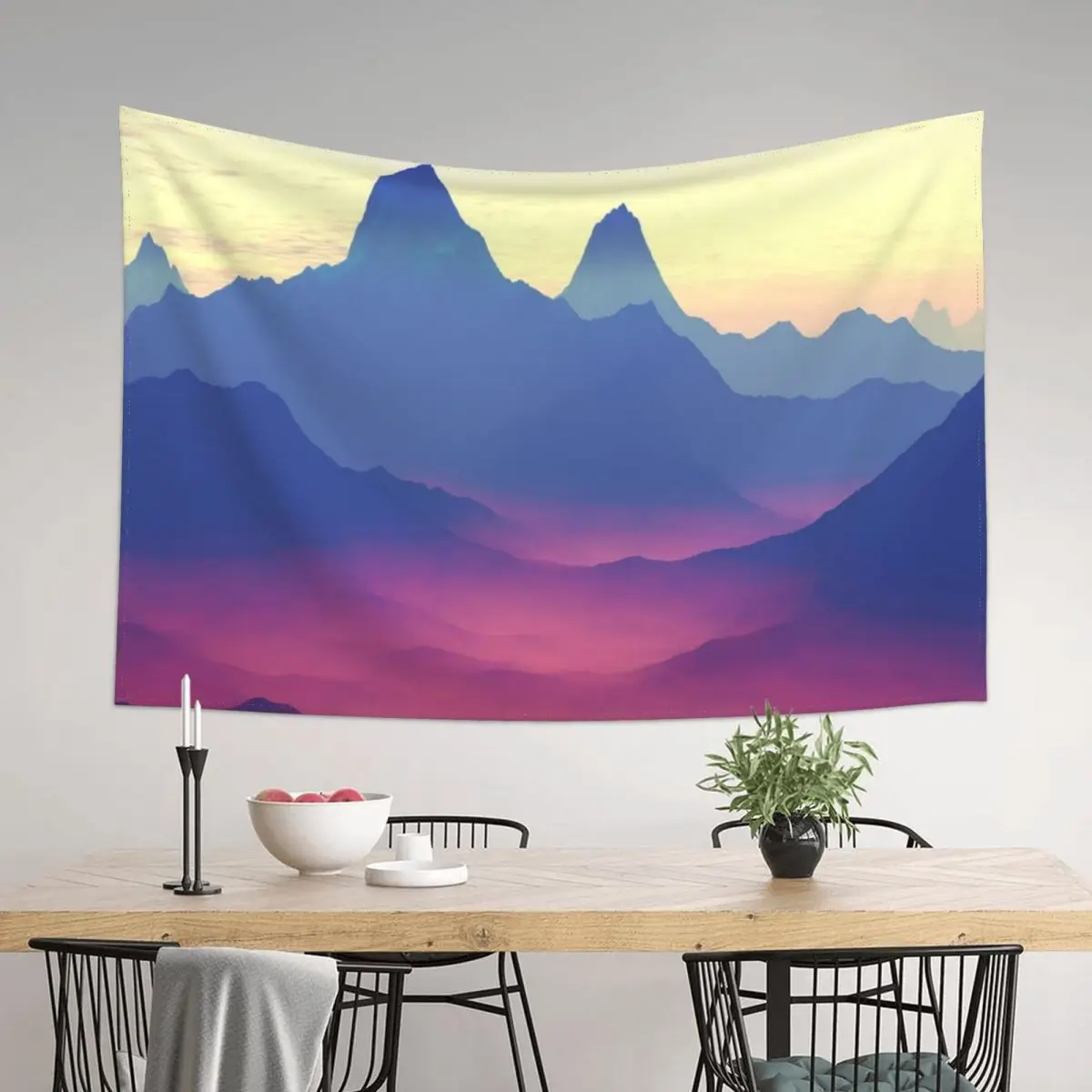 

Mountains of Another World Tapestry Decoration Home Room Decor Wall Coverings Wallpapers Home Decor Tapestry