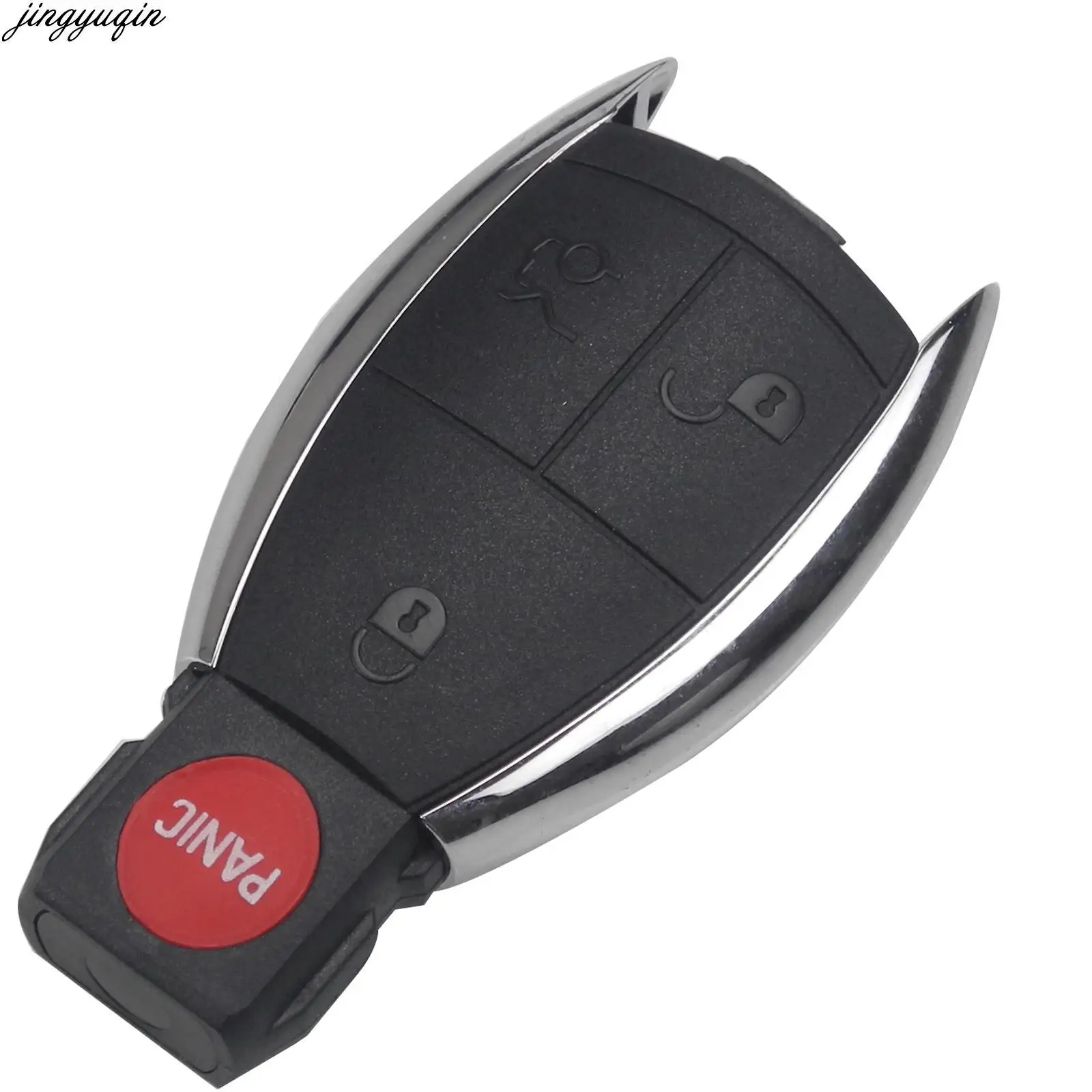 Jingyuqin 5pcs Remote Key Shell For Mercedes Benz W203 W204 W210 AMG BGA NEC B C E G R CL CLA CLK CLS GL M S SL SLK CLASS 2/3/4B