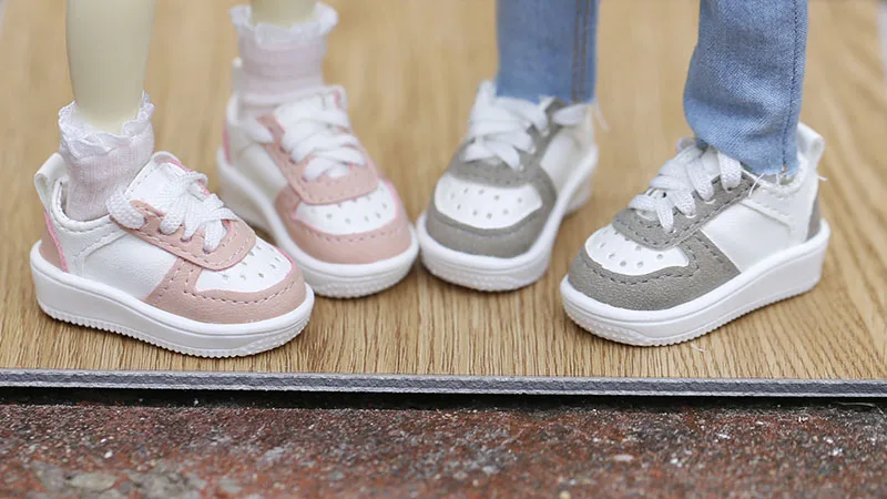 New 4.5cm 1/6 Scale BJD Sneakers Yosd Sport Shoes 1/6 Doll Shoes 30cm Doll Accessories