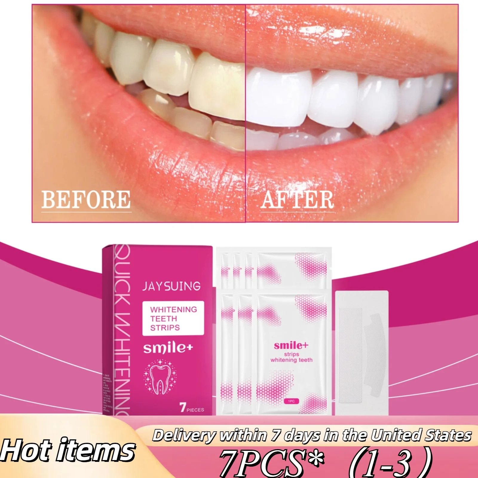 Yellow Tooth Patch for Cleaning Oral Hygiene Fresh Breath Deep Cleaning, Tartar Brightening Patch, Tooth Care Patch