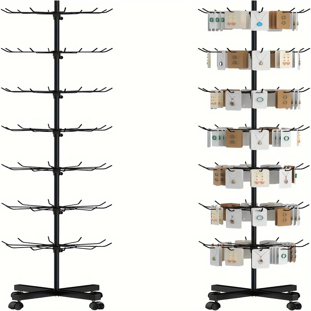 1pc Retail Display Stand, Store Display Stand Rotator Stand, Jewelry Keychains, Socks and Hats, Toy Show Removable Store Rotator