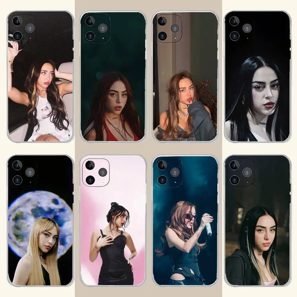 

Singer N-Nicki 8AM Nicole Phone Case For iPhone 16,15,14,13,12,11 Plus,Pro,Max,XR,XS,Plus,E,SE4,Mini Transparent Soft Cover