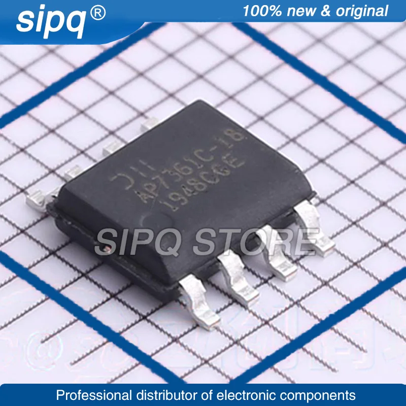 

100PCS/LOT AP7361C-18SP-13 AP7361C 1A NULL 1.8V POSITIVE ELECTRODE 6V SOIC-8-EP LDO Original In Stock Authentic Product