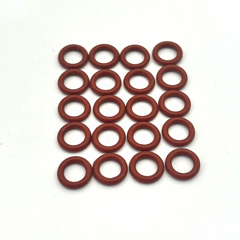 

VMQ Silicone O Ring Food Grade CS 5.7mm OD 300mm ~ 400mm Waterproof Washer Rubber Insulated Round Shape Red Seal Gasket 20 pcs