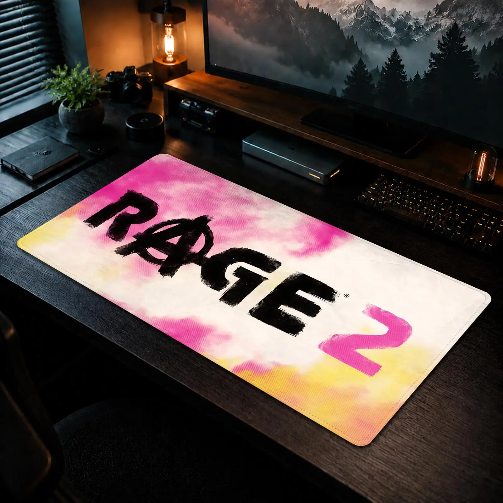 

Rage 2 Mouse Pad Gaming office Non-slip Desk Mat Diy Mousepad Large Game Keyboard overlock