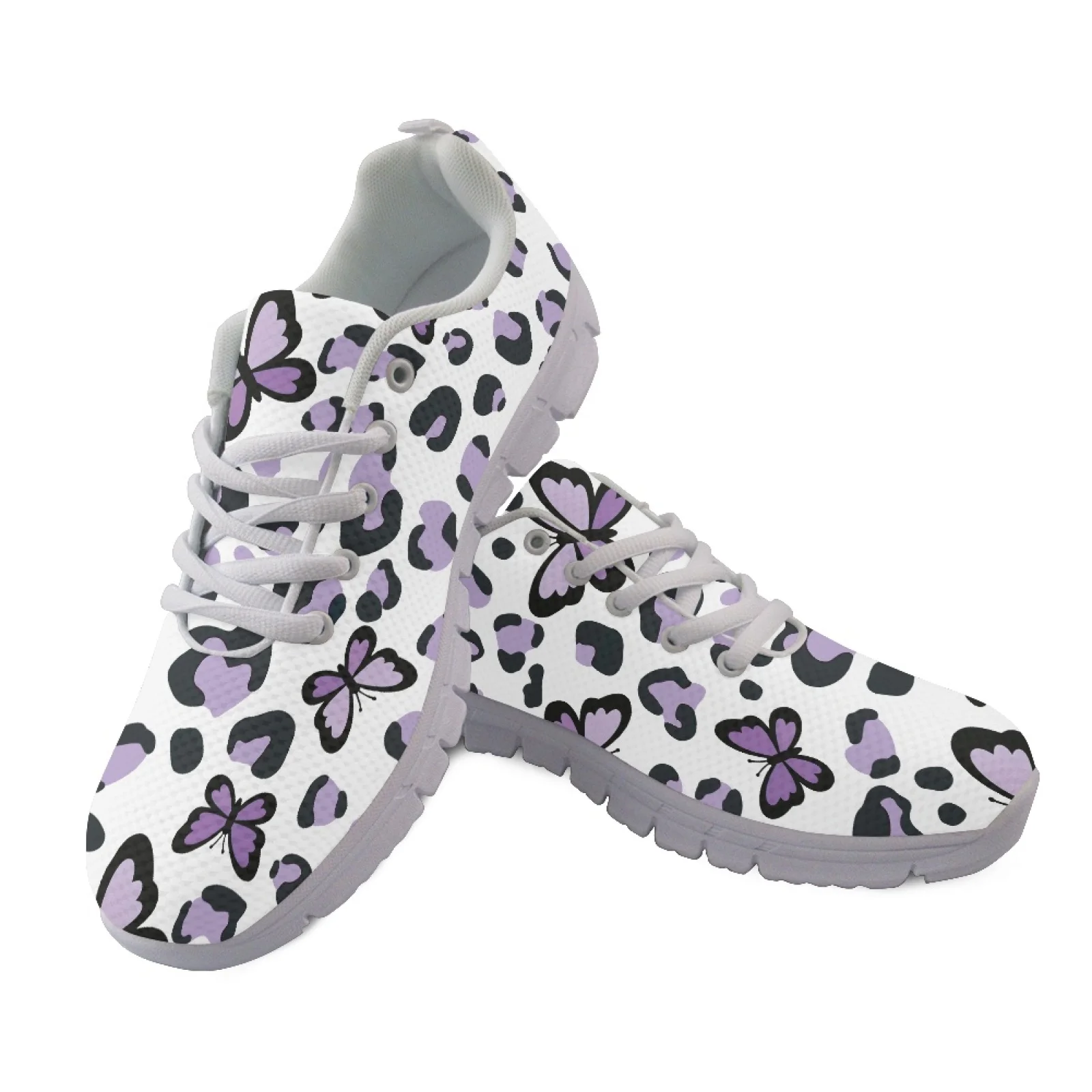 Coloranimal Rainbow Snake Skin Womens Athletic Walking Sneakers Breathable Anti-Slip Women Running Shoes for Outdoor
