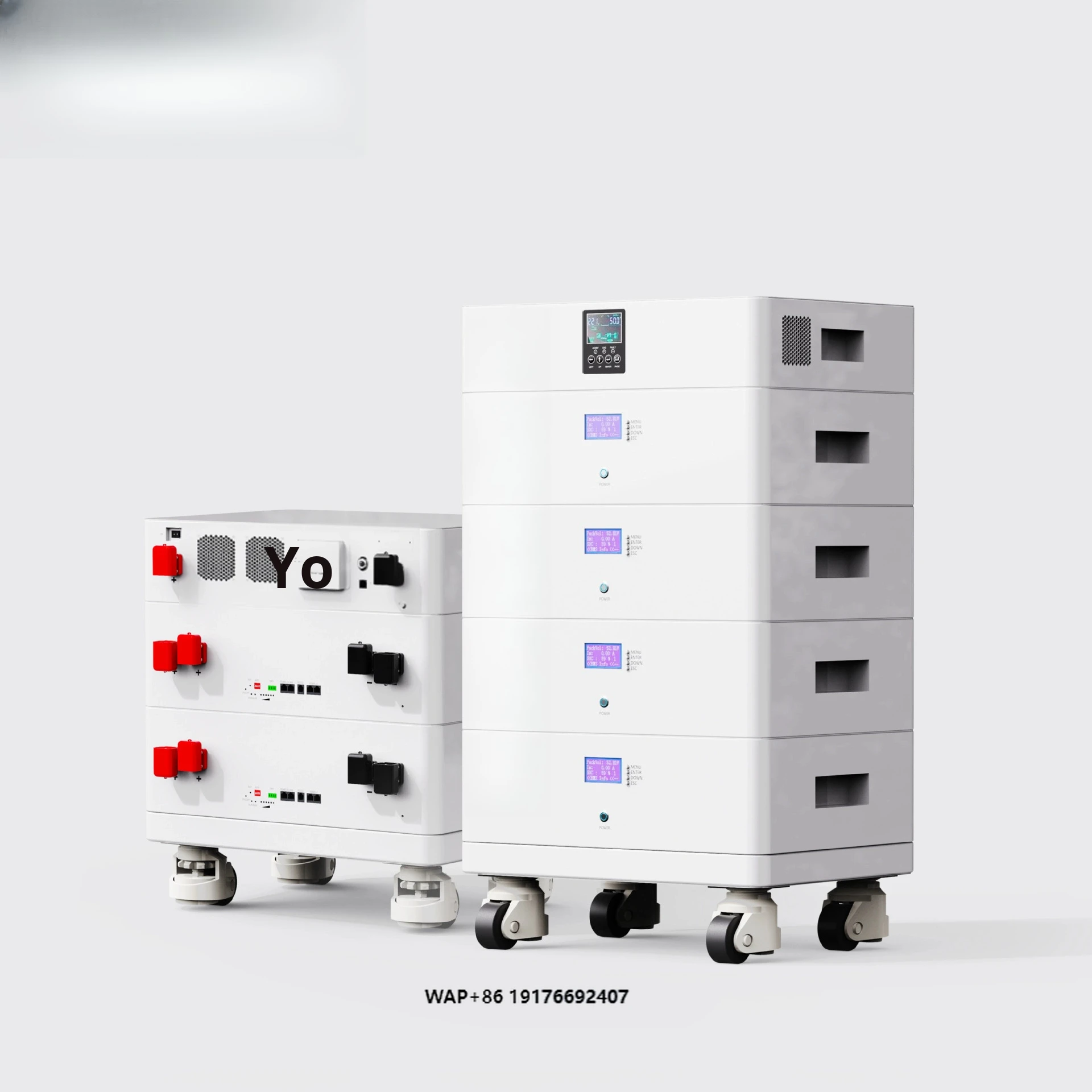 All-In-One 5-10kWh Lithium Iron Phosphate Battery 48V IP54 Protection Home Energy Storage System Off-Grid Hybrid Inverter CAN
