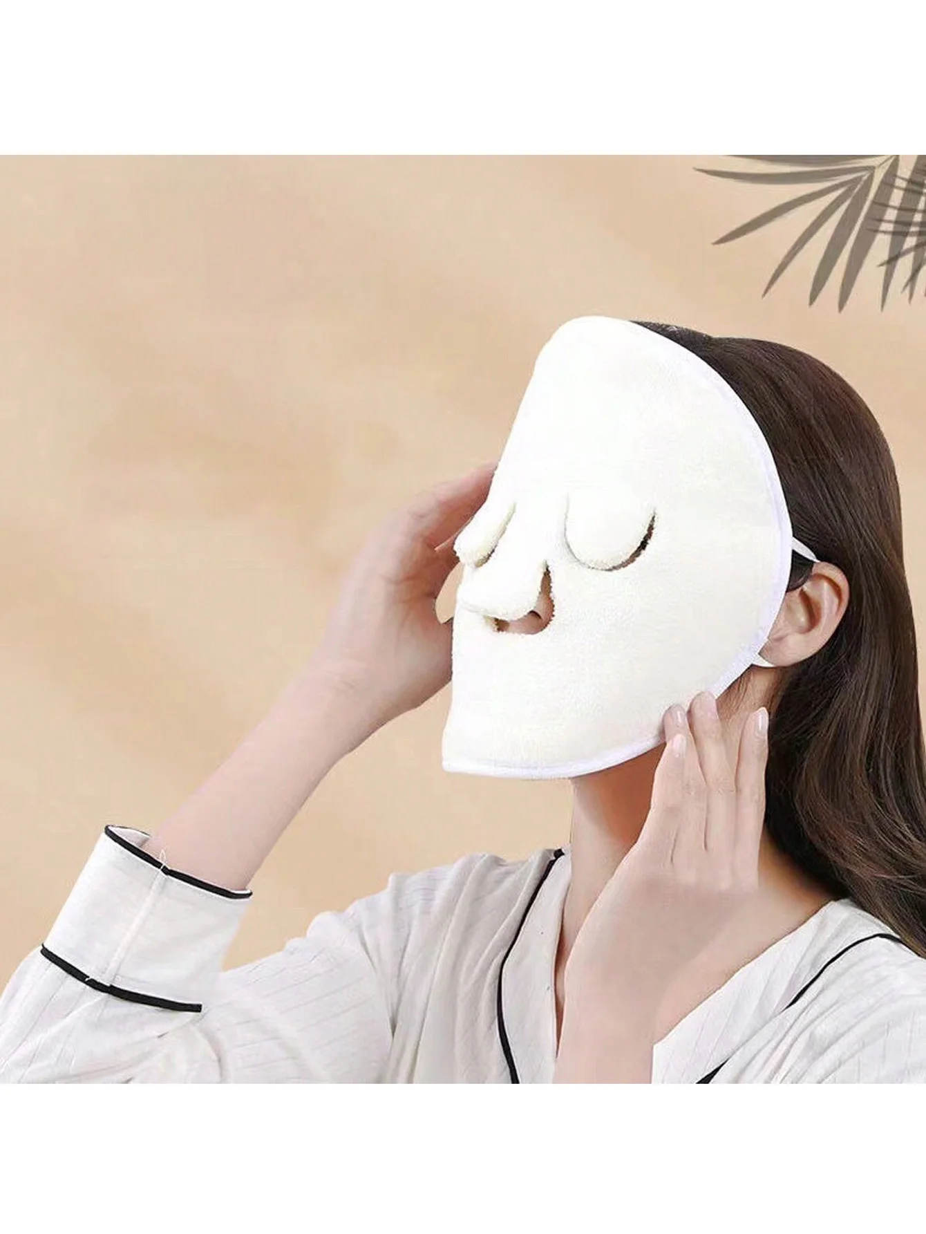 温湿布タオル フェイシャルマスク 顔の肌管理 美容マスク 温冷スチーム 家庭用フェイシャルマスク