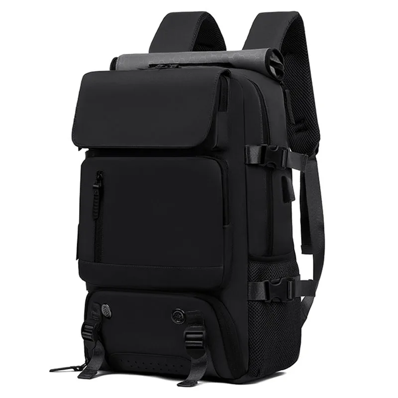 

New Travel Laptop Backpack Waterproof Back Pack Work Black Backpack Mochilas Universitarias Computer Bagpack Mochilas De Hombre