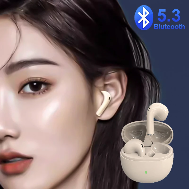 

Wireless Bluetooth Headphones 5.3 TWS Earphones Mini Earbuds with Mic Sport Noise Reduction Waterproof Headset for Huawe iphone