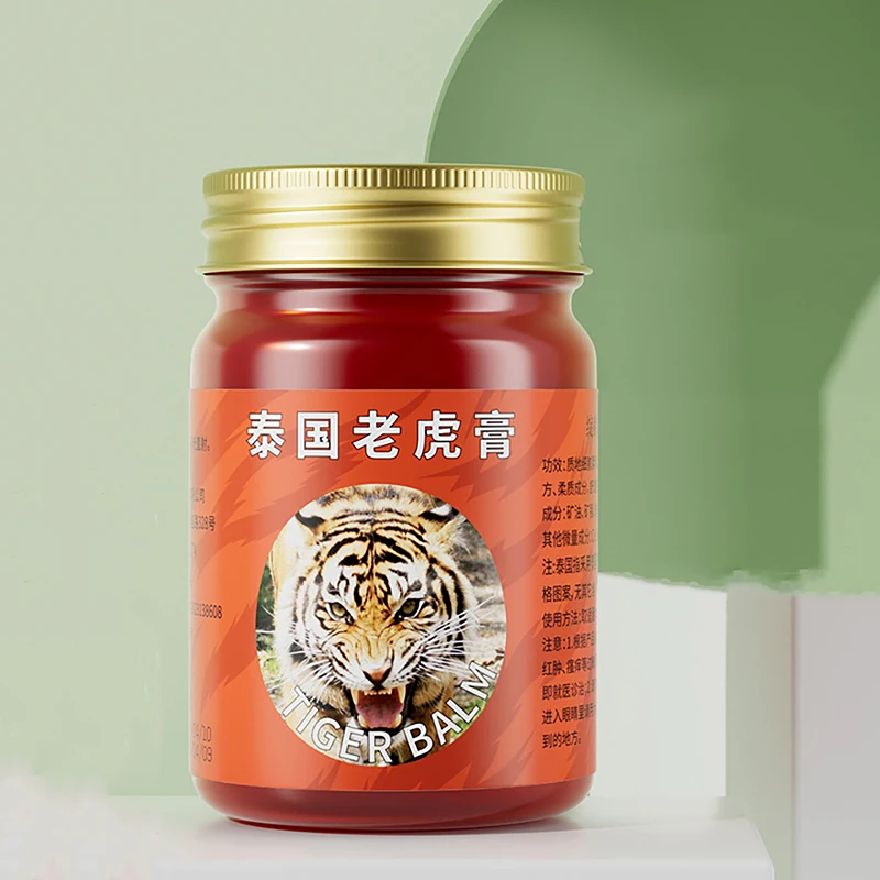 Thailand Tiger Balm Ointment Joint Arthritis Muscle Pain Patch Red Tiger Balm Medicine Body Massage Itch Cream Medical Plaste