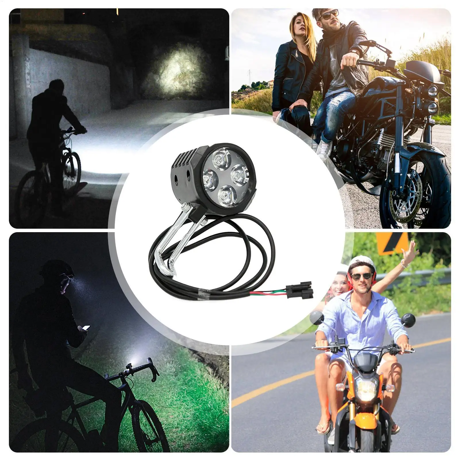 

Велосипедные фонари для ночной езды, дизайн рога, велосипедная лампа, водонепроницаемый велосипедный фонарь для езды на велосипеде, уличный город, поездка на работу