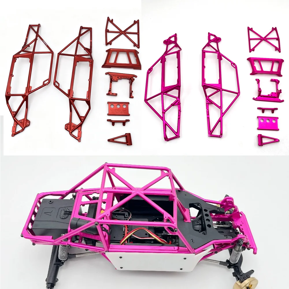 

Aluminum Alloy CNC Pipe Frame 1:10 H10 Frame Cage for 1/10 RC Crawler Car VP H10 D1RC Accessories