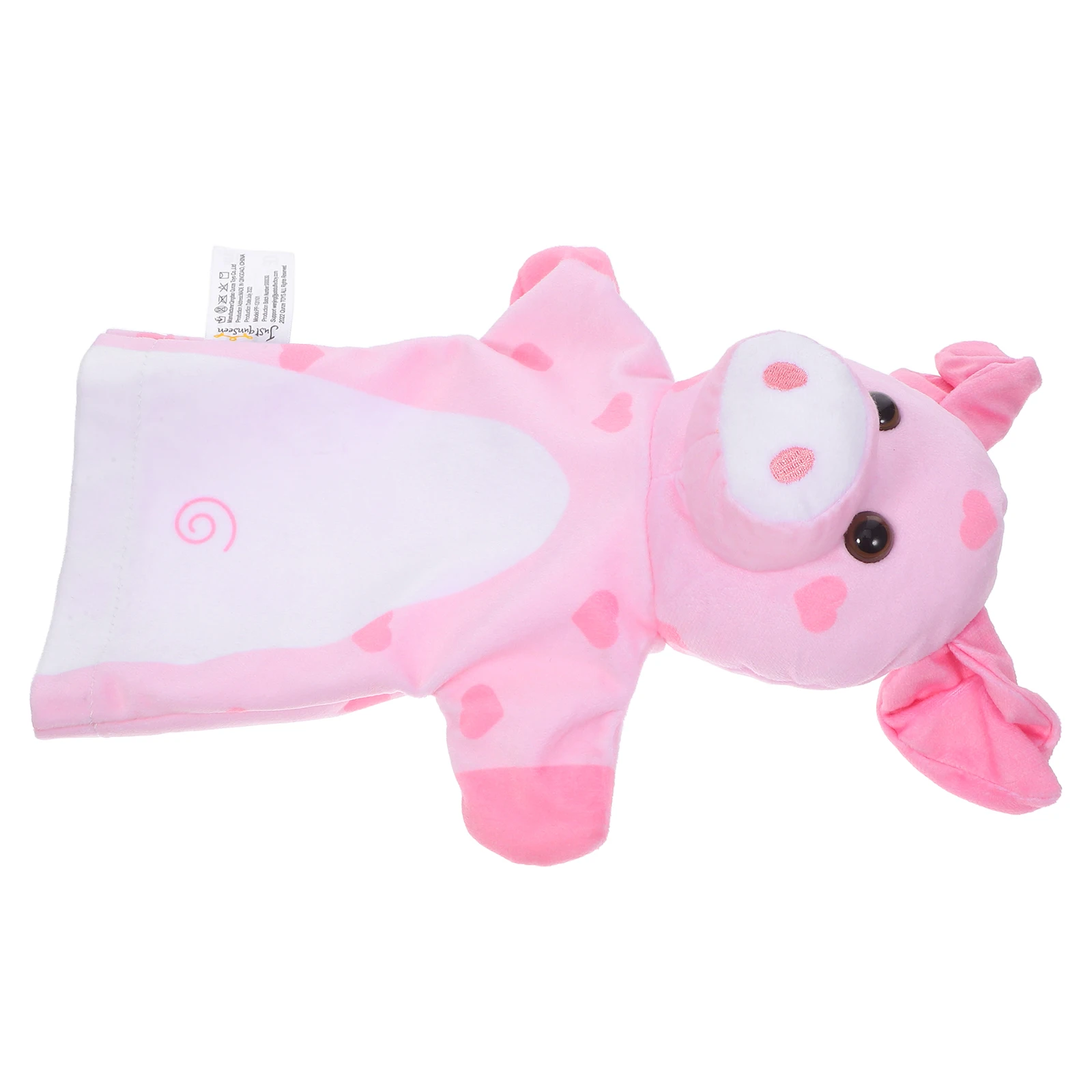 Handpop met boerderijdieren Leuk varken Zacht veilig materiaal Interactief Fantasiespel Storytelling Klaslokaal Dierenspeelgoed voor peuters