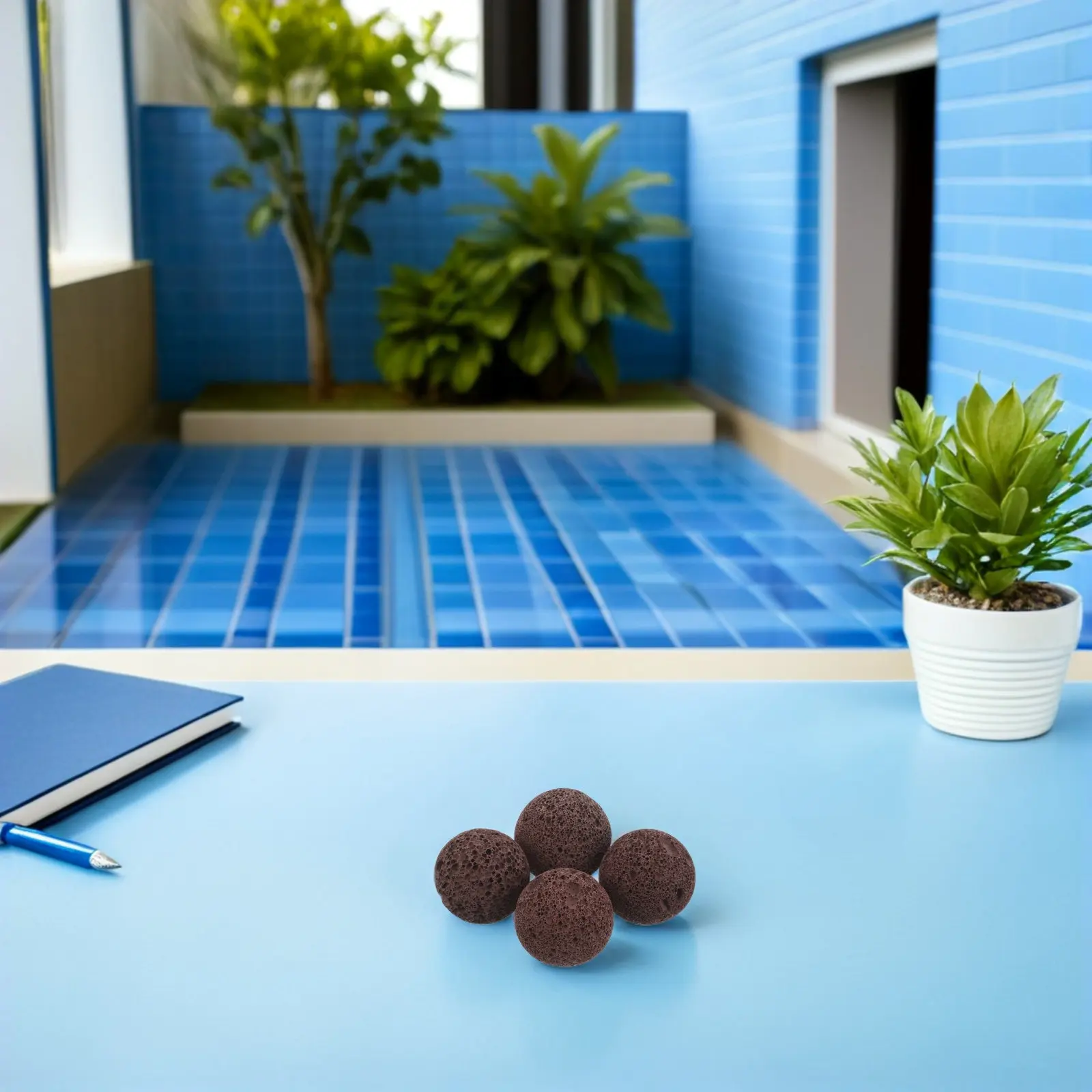 

Набор из 6 камней для сауны, вулканический камень, 2 дюйма, красный, для ароматерапии, паровой камин, камни для сауны, диффузор для эфирных масел, спа