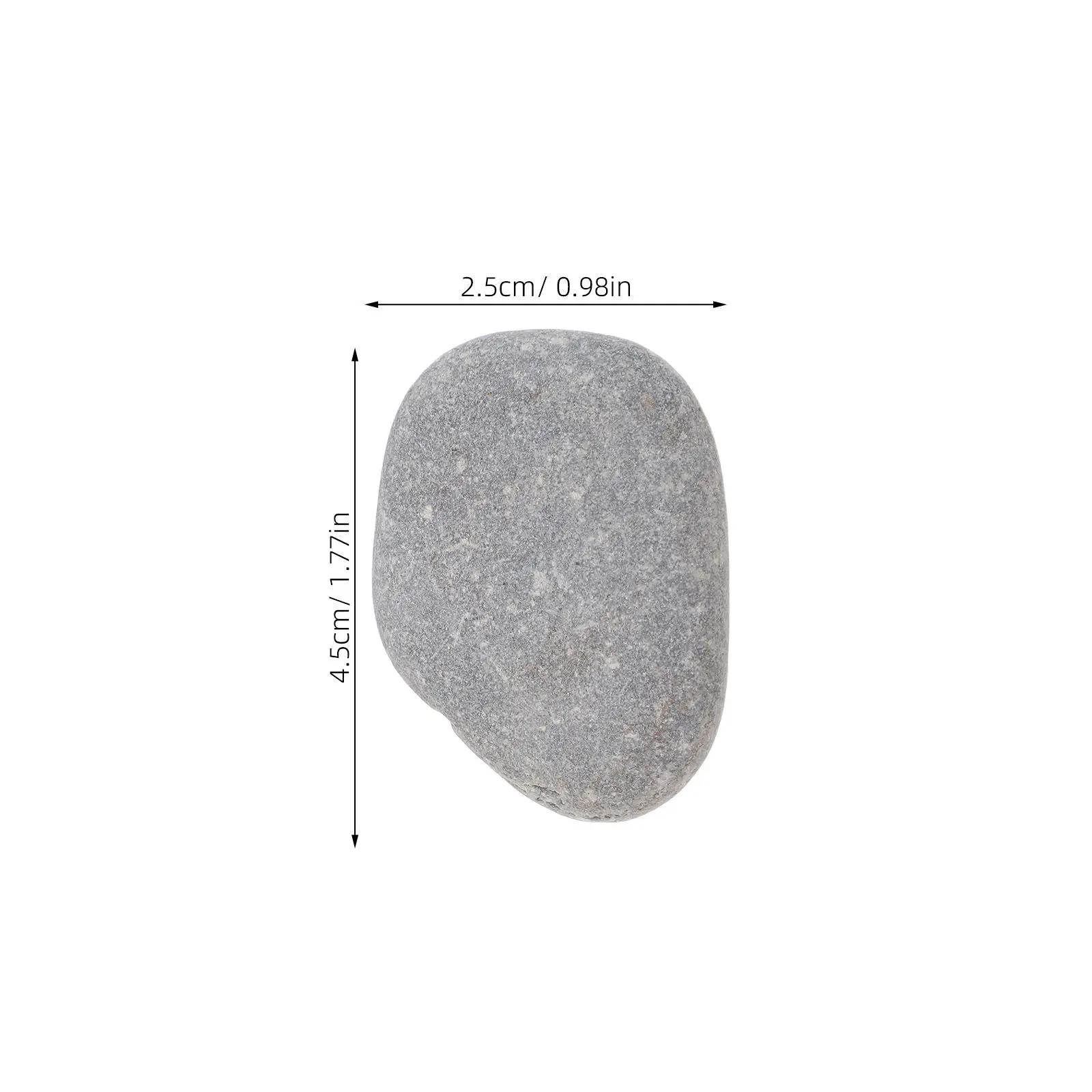 24Pcs Natural Craft Rocks - 3-5Cm Flat Stones for Painting DIY Kindness Stones Garden Decor Home Art Kids Adult