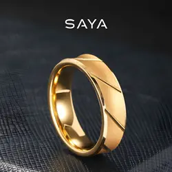 2023New Tungsten Frosted Men Ring Oath of Love Fashion Wear Resistant Shining Party Wedding Deep Carving,Engraving