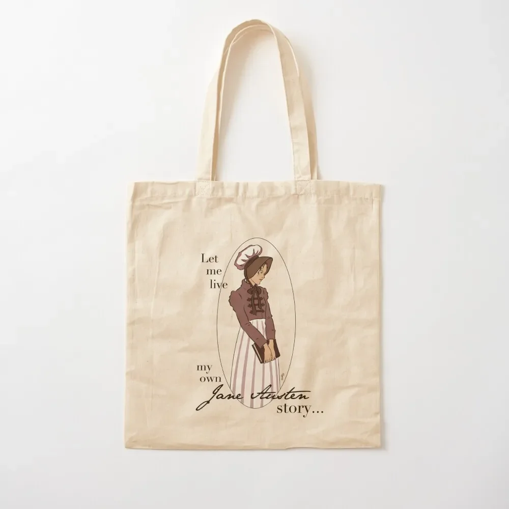 

My own Jane Austen story Tote Bag shopper bag woman reusable grocery bags university shopper bag