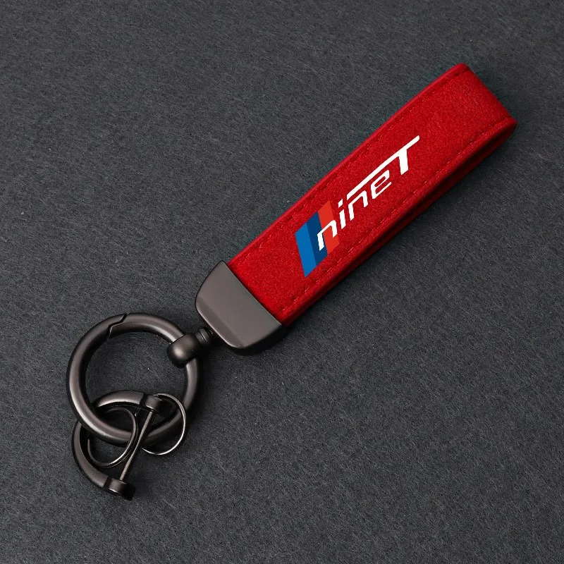 

For BMW R NINET NINE T RNINET RNINE T High-Grade Leather Car Motorcycle Key Chain Key Buckle Holder Decoration Auto Accessories