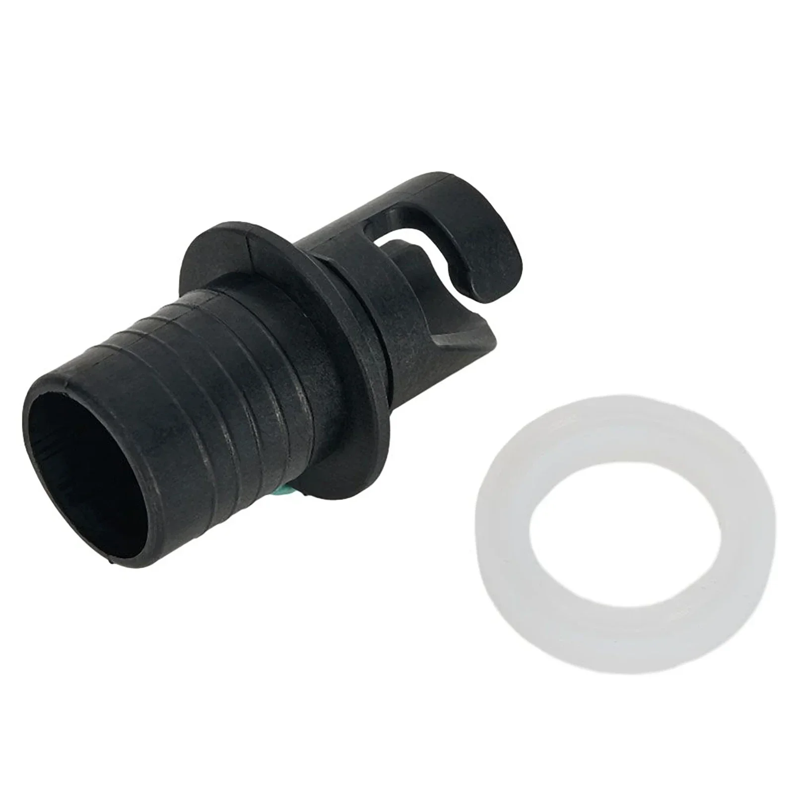 High Quality Hose Adapter High Flexibility High Strength PVC Material For Various Kayaking 20x46mm Black Color