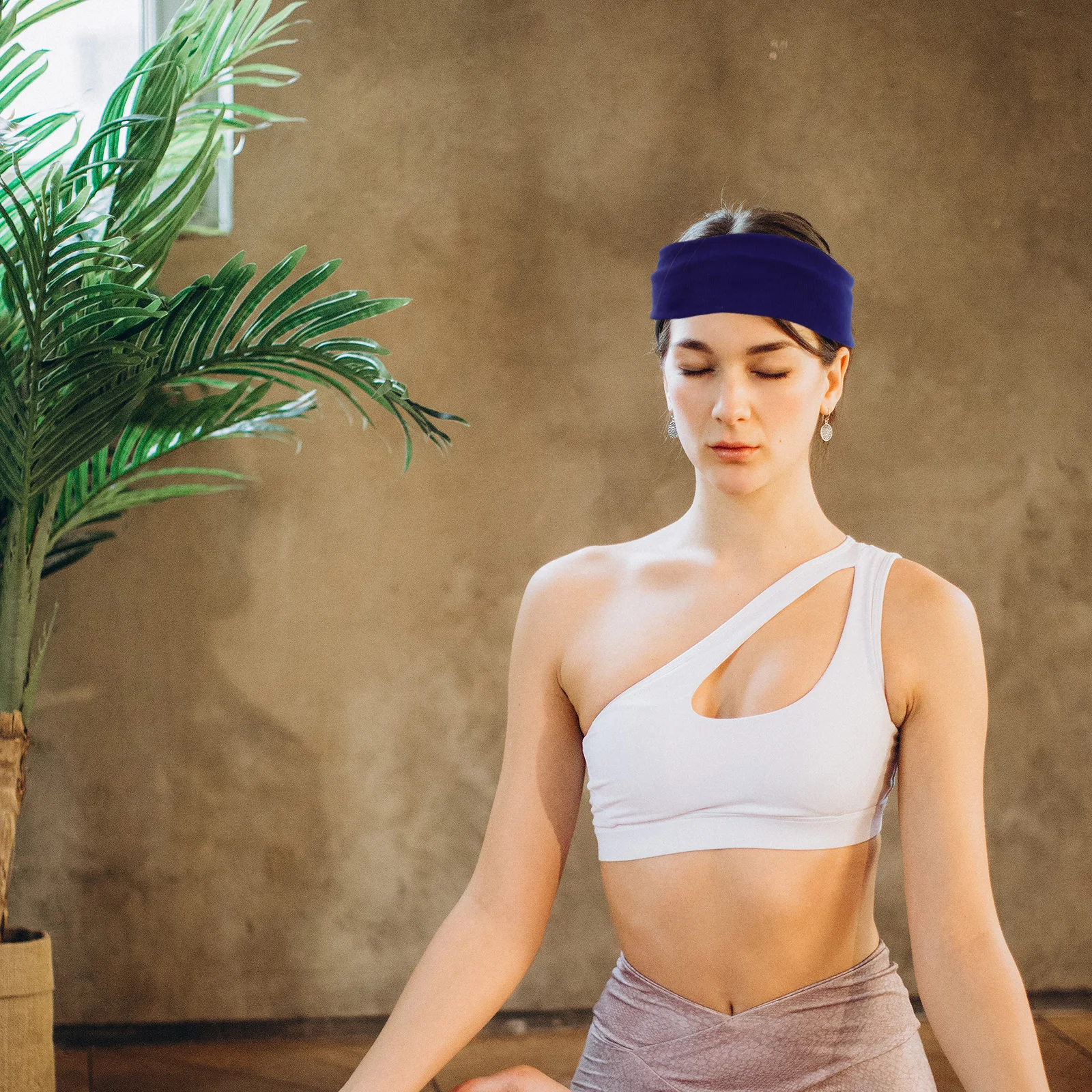 

6pcs Sports Headband Women Moisture Wicking Quick Dry Elastic Yoga Fitness Sweatband Lightweight Breathable Hair Band Workout