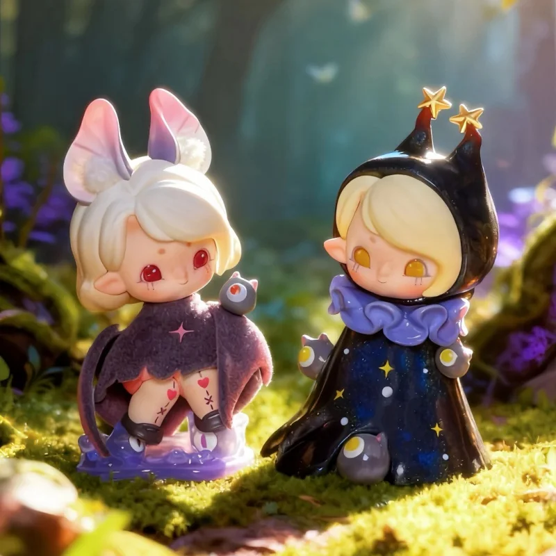 

Letsvan Impopo Pix Hidden Night Collection Series слепая коробка Mystery Box Caixa Caja куклы подарок настольное украшение аниме фигурка игрушки