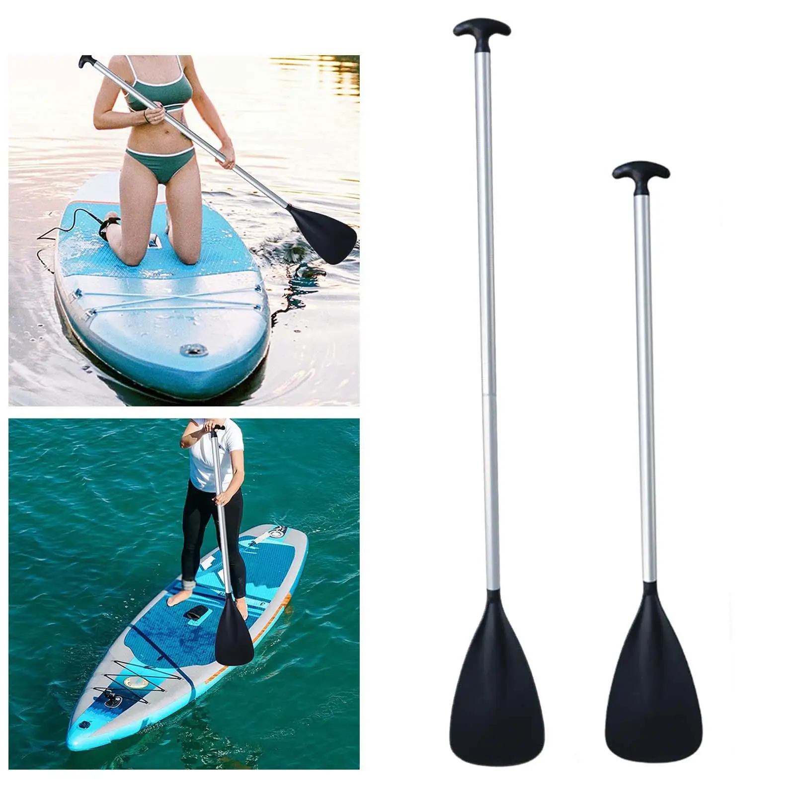 Kayak Paddle Paddle Board Paddle for Adults Lightweight Aluminum Boat Oars for Kayak Sports Outdoor River Tubing