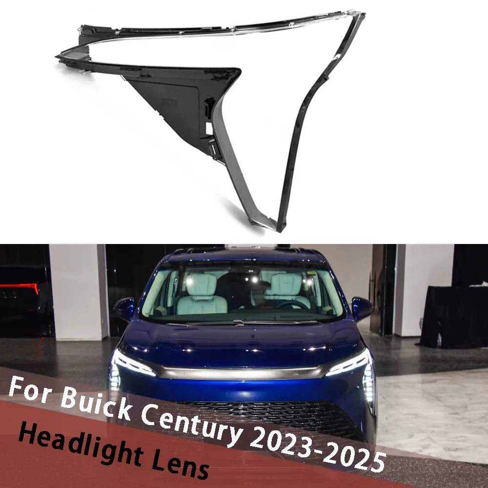 For Buick Century 2023 2024 2025 Headlamp Lens Headlight Cover Car Head Light Glass Replacement Front Auto Shell Housing Lamp