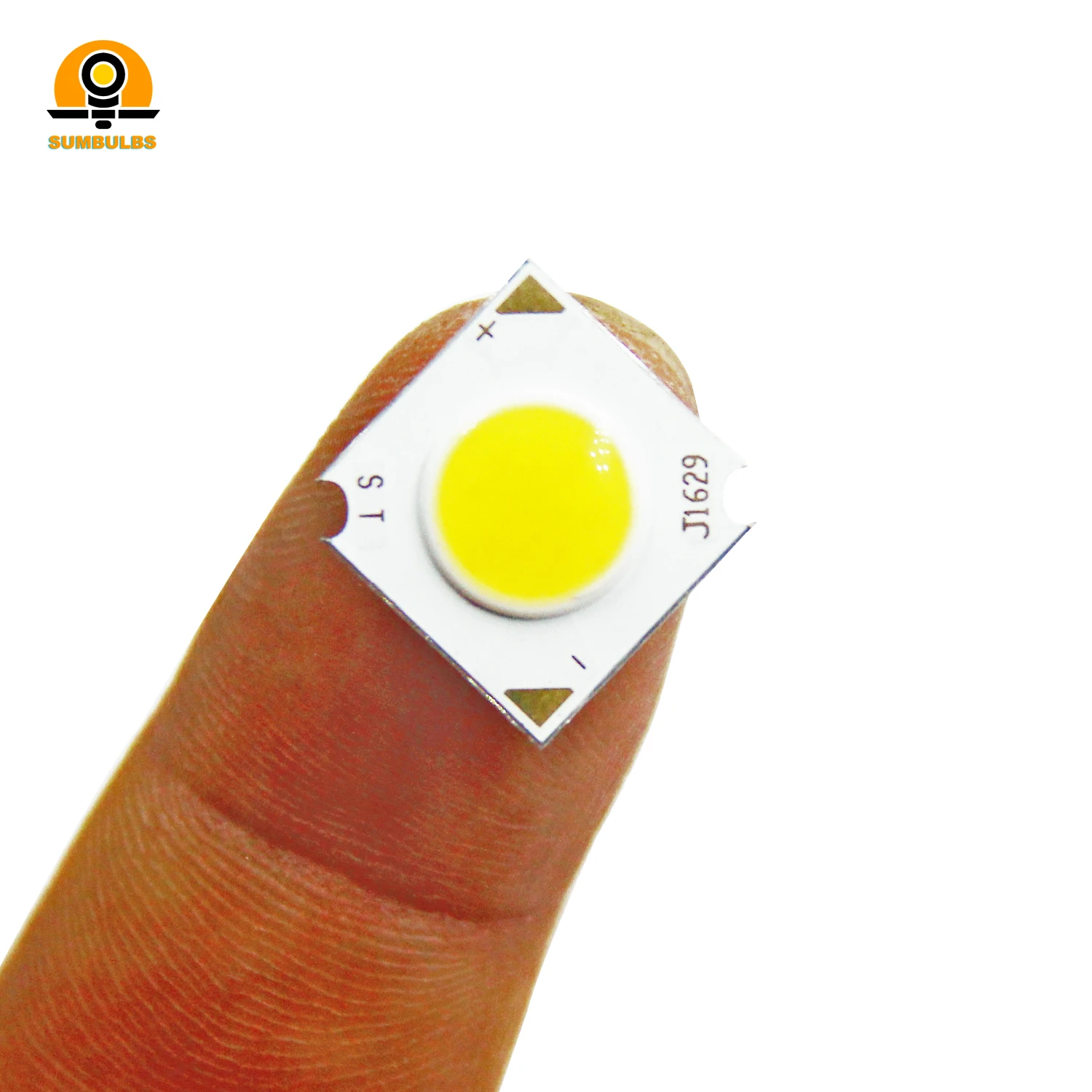 Fuente de luz LED COB para interior, lámpara de techo, foco CRI Ra 80 LED COB 500mA, CC 6V, 3W, 1414-0203, 14x14mm