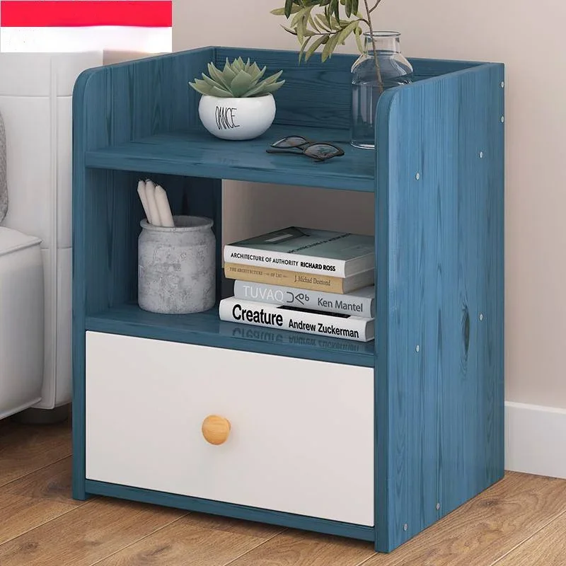 Scandinavian Modern Narrow Console Table with Storage Drawers and Casters Multifunctional Mobile Wood Furniture for Entryway
