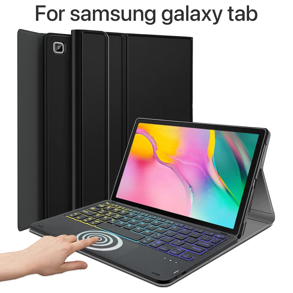 Pokrowiec na klawiaturę Bluetooth do Samsung Galaxy Tab A9 Plus 11-calowe etui z Samsung Galaxy A9+ SM-X210N/X216B Magic Keyboard