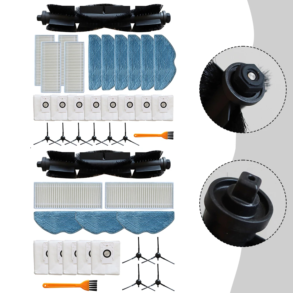 Растворы для домашней уборки. Набор для очистки фильтра основной щетки для роботов-пылесосов. Оптимальная производительность. Захват перхоти домашних животных.