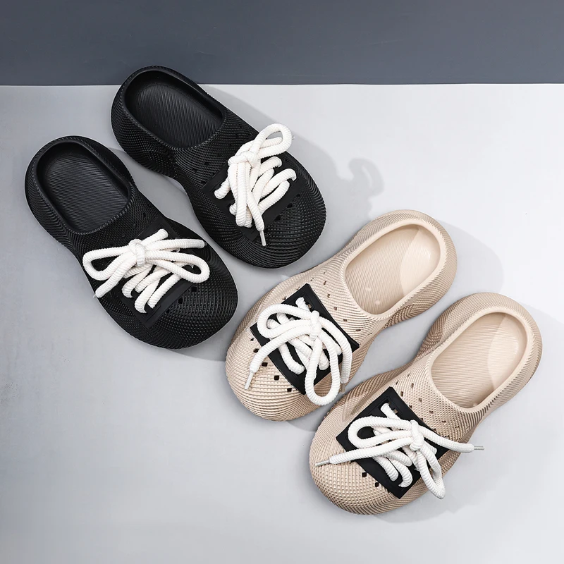 Long Standing Relief Men Slide Slippers Cushioned Anti Slip Footbed Alleviate Foot Soreness After Working and Outdoor Daily