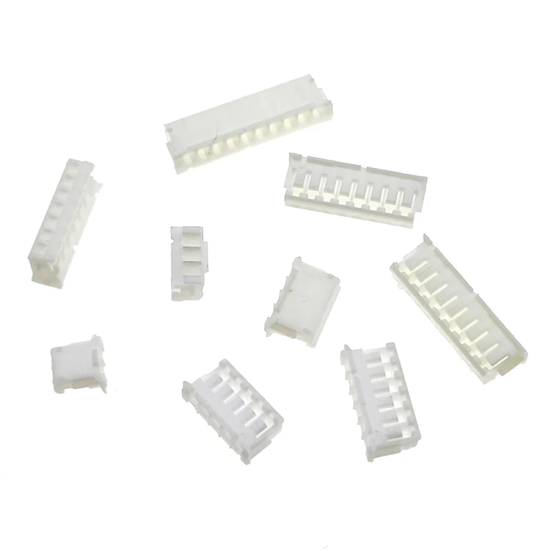 20 Sets JST ZH 1.5mm 2/3/4/5/6/7/8/9/10Pin Straight Pin Male, Female Connector Socket with Crimps