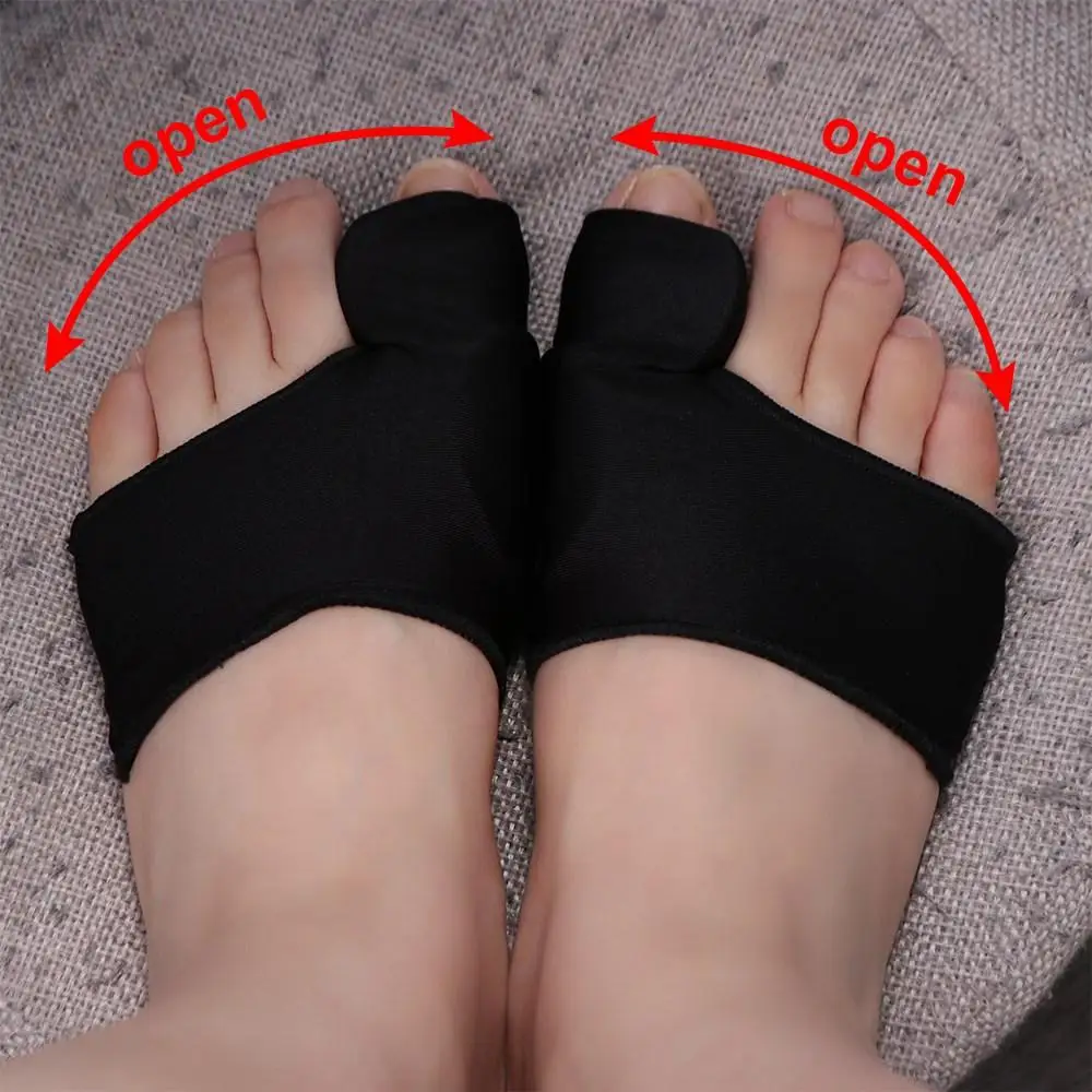 

1 pair Foot Care Tool Valgus Correction Pedicure Sock Protector Toe Separator SEBS Orthotics Hammer Toe Straightener Men