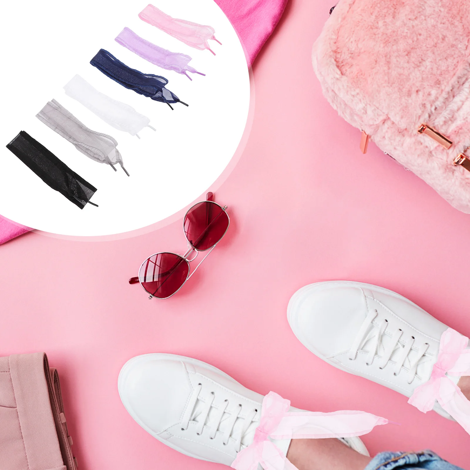 

6 пар шнурков с лентой, деревянные шнурки с краями ушей, широкие, плоские, 4 см, повседневные, стильные для кроссовок, женские и детские шнурки для обуви, шнурки для кроссовок