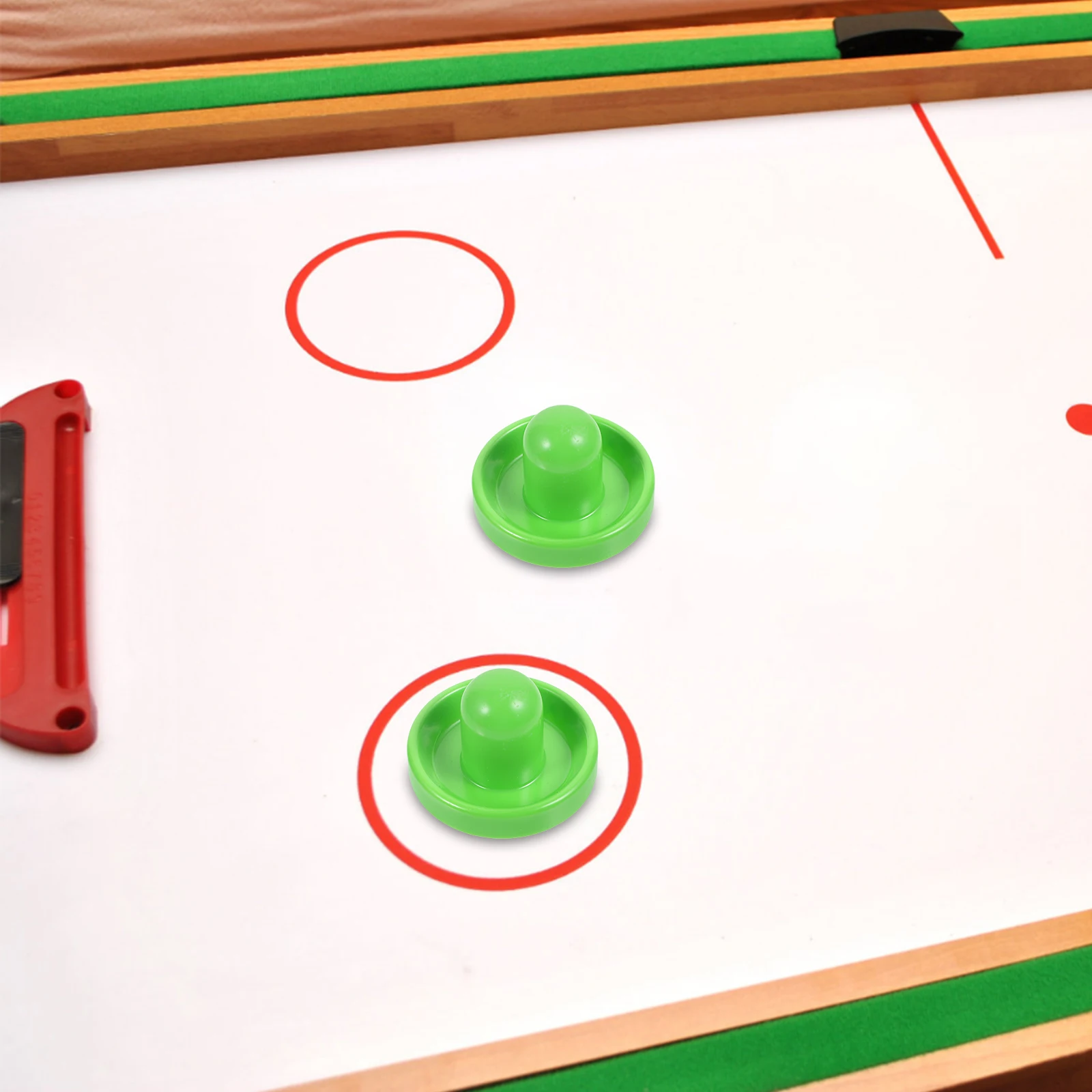 

1Set Ice Hockey Pucks Plastic Replacement for Table Hockey Game Fast-Pace Fun Eye-Hand Coordination Exercise Home Party Carnival